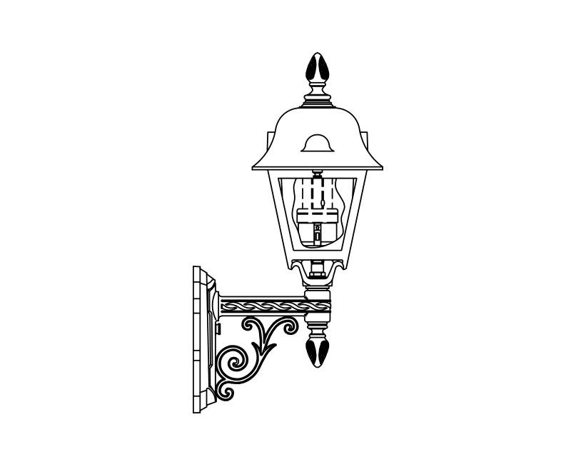 Jefferson, Small Fluorescent, aluminum, Wall Mount, opal acrylic, (1) 18W CFL, 120V